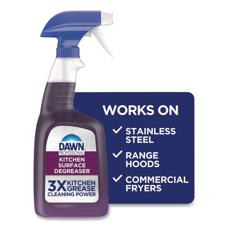 Multi-Surface Heavy Duty Degreaser, Fresh Scent, 32 oz Spray Bottle