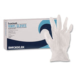 General Purpose Vinyl Gloves, Powder-Free, X-Large, 2.6 mil Thick, 9.5" Long, Clear, 100/Box, 10 Boxes/Carton