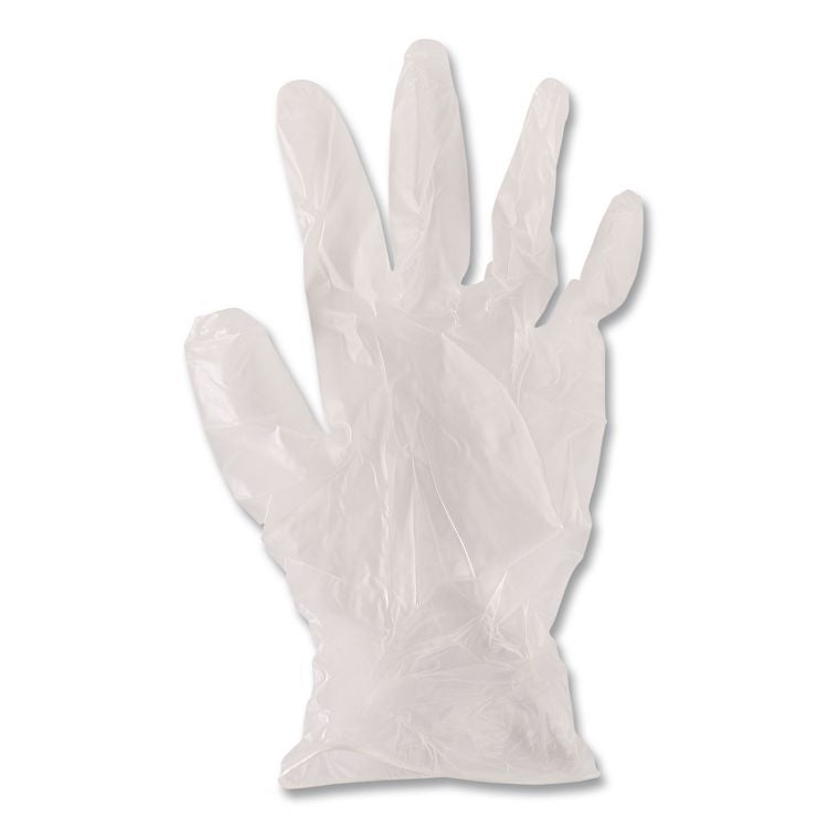 General Purpose Vinyl Gloves, Powder-Free, X-Large, 2.6 mil Thick, 9.5" Long, Clear, 100/Box