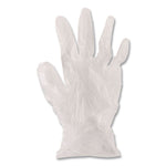 General Purpose Vinyl Gloves, Powder-Free, X-Large, 2.6 mil Thick, 9.5" Long, Clear, 100/Box, 10 Boxes/Carton