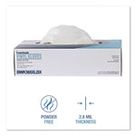 General Purpose Vinyl Gloves, Powder-Free, X-Large, 2.6 mil Thick, 9.5" Long, Clear, 100/Box, 10 Boxes/Carton