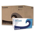 General Purpose Vinyl Gloves, Powder-Free, X-Large, 2.6 mil Thick, 9.5" Long, Clear, 100/Box, 10 Boxes/Carton