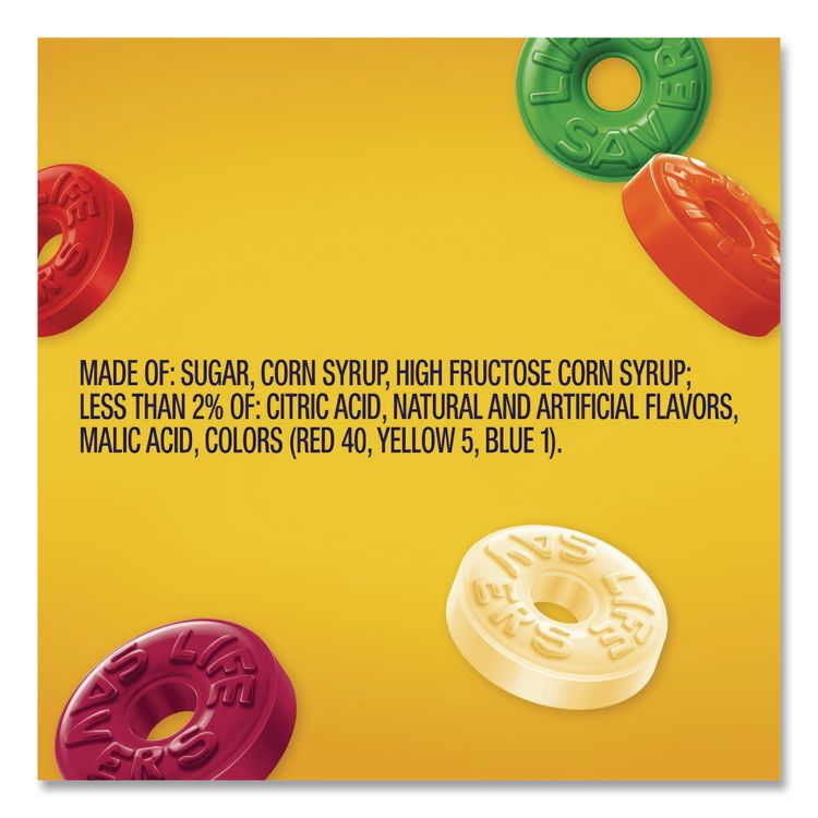 Hard Candy, Original Five Flavors, 50 Oz Bag