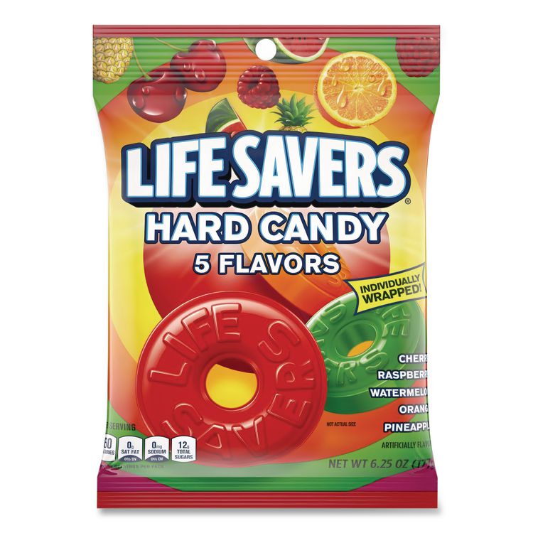 Hard Candy, Original Five Flavors, 6.25 Oz Bag