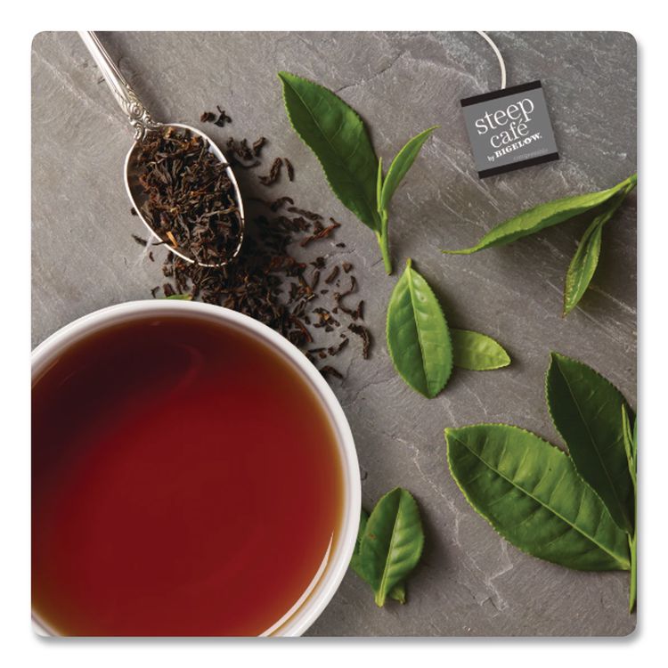 Steep Tea, English Breakfast, 1.6 Oz Tea Bag, 20/box