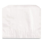 French Fry Bags, 4.5" x 2" x 3.5", White, 2,000/Carton