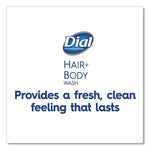 Hair + Body Wash, Neutral Scent, 7.5 oz, 24/Carton
