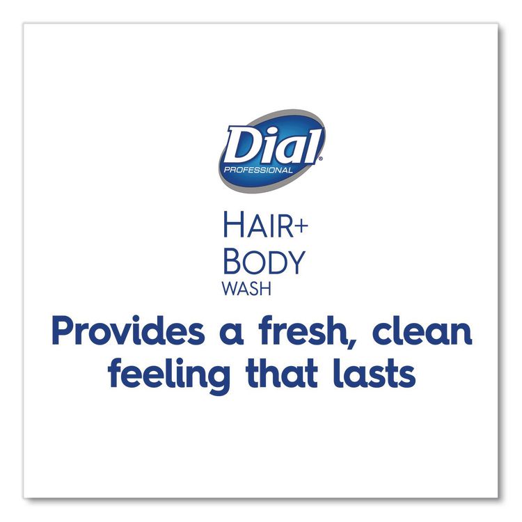 Hair + Body Wash, Neutral Scent, 7.5 oz, 24/Carton