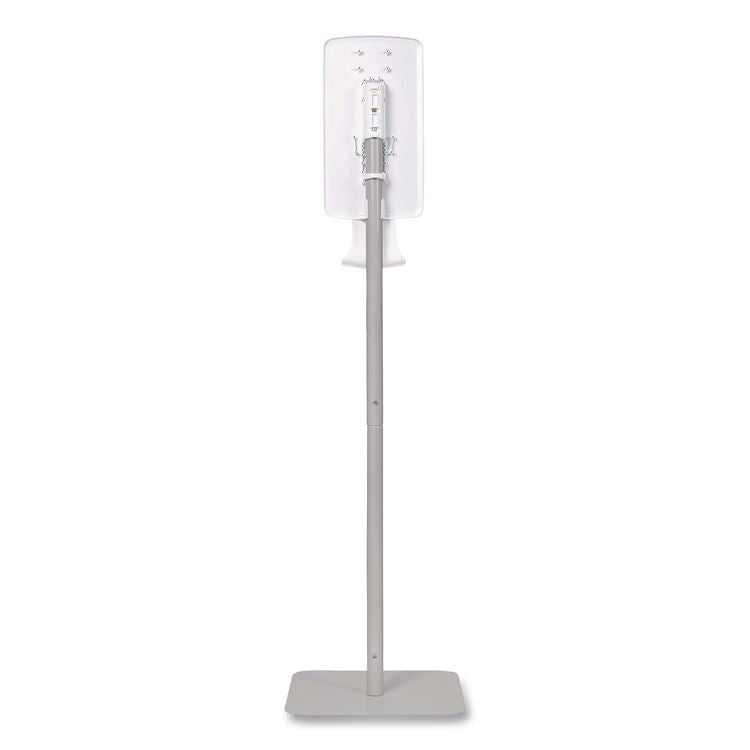 Fit Touch Free Dispenser Floor Stand, 15.7 X 15.7 X 58.3, White