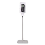 Fit Touch Free Dispenser Floor Stand, 15.7 X 15.7 X 58.3, White