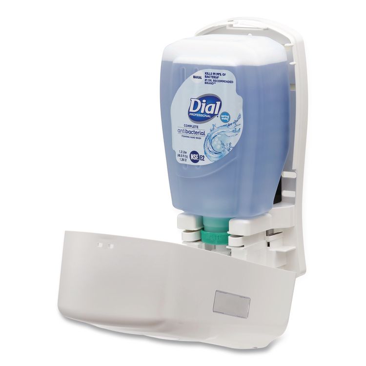 Fit Universal Touch Free Dispenser, 1 L, 4 X 5.4 X 11.2, Ivory, 3/carton