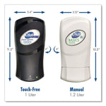 Fit Universal Touch Free Dispenser, 1 L, 4 X 5.4 X 11.2, Ivory, 3/carton