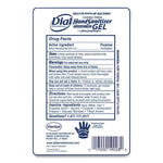 Antibacterial Gel Hand Sanitizer Refill For Fit Touch Free Dispenser, 1.2 L Bottle, Fragrance-Free, 3/carton