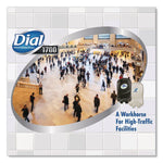 Antibacterial Foaming Hand Sanitizer Refill For Dial 1700 Dispenser, 1.2 L Refill, Fragrance-Free, 3/carton