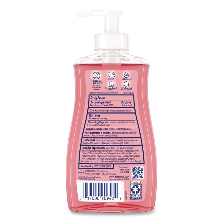 Antibacterial Liquid Hand Soap, Pomegranate Tangerine Scent, 11 oz, 12/Carton