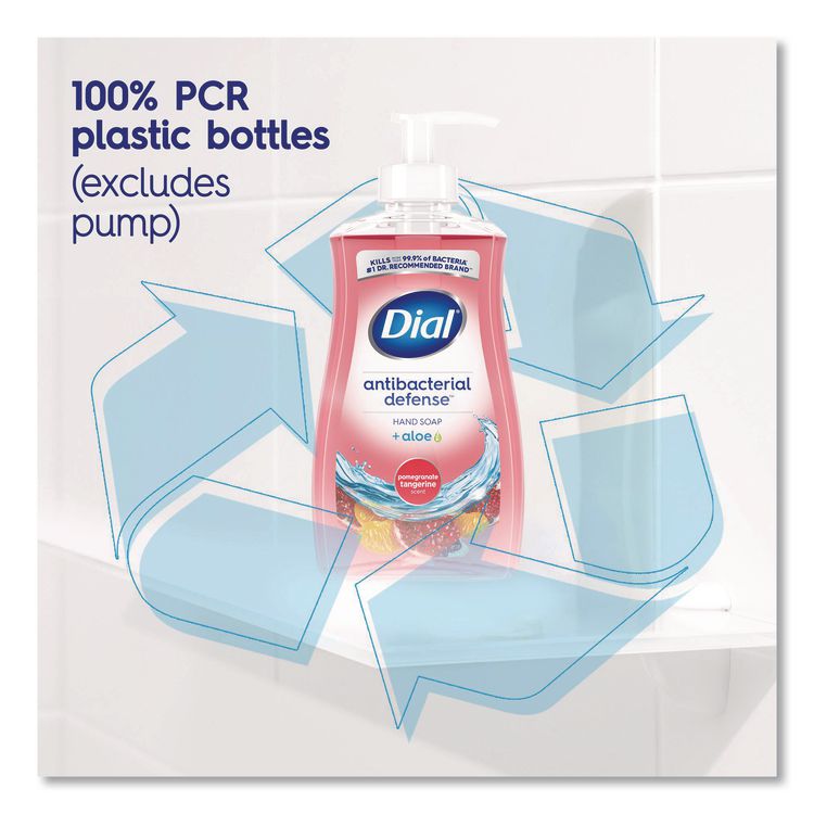 Antibacterial Liquid Hand Soap, Pomegranate Tangerine Scent, 11 oz, 12/Carton