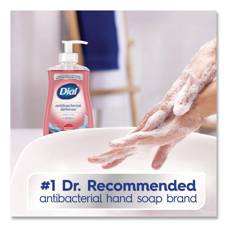 Antibacterial Liquid Hand Soap, Pomegranate Tangerine Scent, 11 oz, 12/Carton