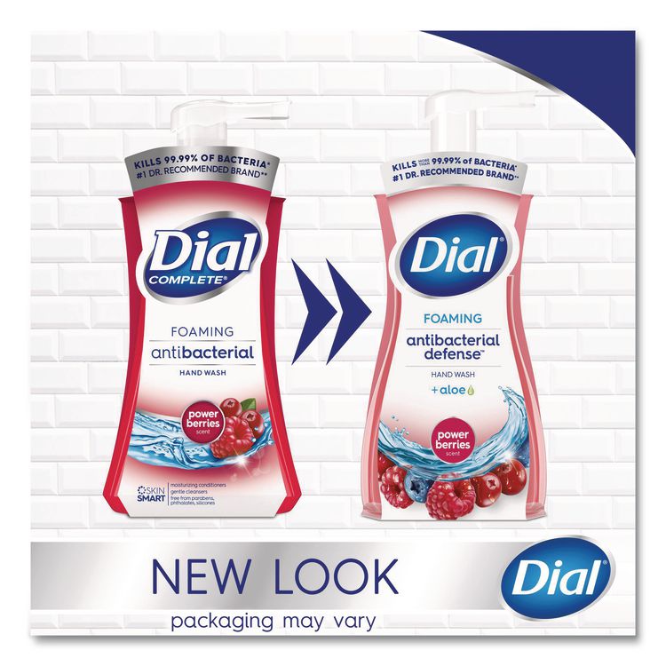 Antibacterial Foaming Hand Wash, Power Berries Scent, 10 oz, 8/Carton