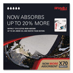 X70 Cloths, 1/4 Fold, 12.5 x 12, White, 76/Pack, 12 Packs/Carton