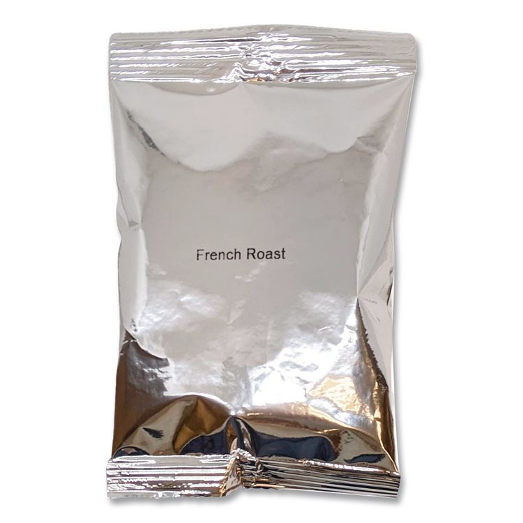 Coffee Portion Packs, 1.5oz Packs, French Roast, 42/carton