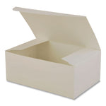Carryout Boxes, 7 x 4.5 x 2.75, White, Paper, 500/Carton