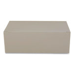 Carryout Boxes, 7 x 4.5 x 2.75, White, Paper, 500/Carton