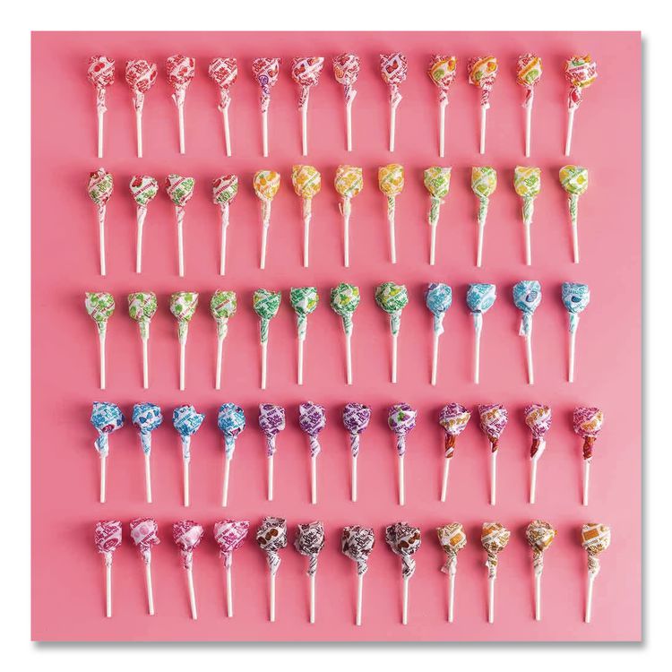 Dum-Dum-Pops, Assorted Flavors, Individually Wrapped, 120/box
