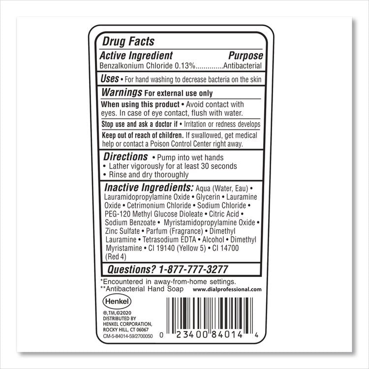 Gold Antibacterial Liquid Hand Soap, 7.5 oz