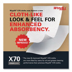 X70 Cloths, 12.5 x 16.8, White 200/Carton