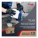 X70 Cloths, 12.5 x 16.8, White 200/Carton