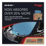 Power Clean X80 Heavy Duty Cloths, 11.1 x 16.8, Blue, 160 Wipers/Carton