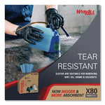 X70 Cloths, POP-UP Box, 9.13 x 16.8, Blue, 100/Box, 10 Boxes/Carton