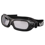 V80 WildCat Safety Goggles, Black Frame, Clear Lens