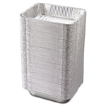 Aluminum Steam Table Pans, Half-Size Deep, 2.56" Deep, 10.38 x 12.75, 100/Carton