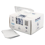Ice Bags with Twist-Ties, Ice: Penguin Icon Labeling, 8 lb Capacity, 11" x 20", Clear, 1,000/Carton
