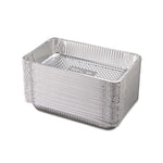 Aluminum Steam Table Pans, Full-Size Deep, 60 Gauge, 3.19" Deep, 12.19 x 20.75, 50/Carton
