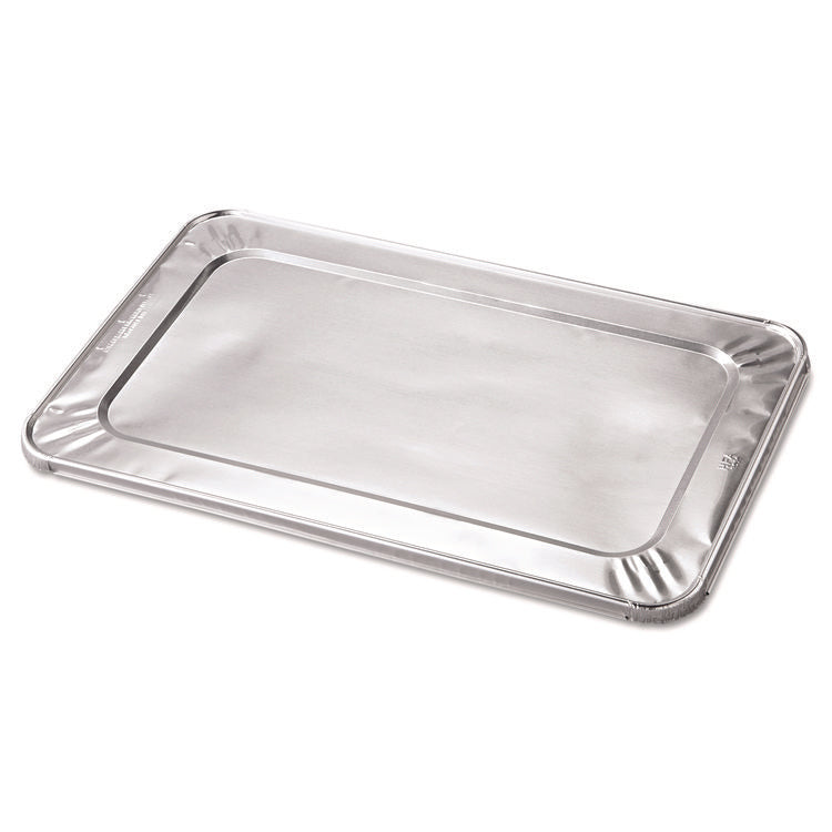 Steam Pan Foil Lids, Fits Full-Size Pan, 45 Gauge, 12 x 20.81, 50/Carton