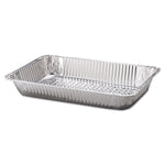 Aluminum Steam Table Pans, Full-Size Deep, 60 Gauge, 3.19" Deep, 12.19 x 20.75, 50/Carton