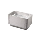 Aluminum Steam Table Pans, Full-Size Deep, 65 Gauge, 3.19" Deep, 12.19 x 20.75, 50/Carton