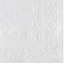 Classic Embossed Straight Edge Placemats, 10 X 14, White, 1,000/carton