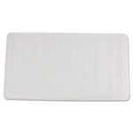 Safti-Grip Latex-Free Vinyl Bath Mat, 16 X 28, White