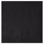 Beverage Napkins, 2-Ply, 9 1/2 X 9 1/2, Black, 1000/carton