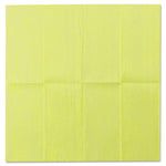 Masslinn Dust Cloths, 1-Ply, 24 x 24, Unscented, Yellow, 30/Bag, 5 Bags/Carton