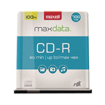 Cd-R Discs, 700 Mb/80 Min, 48x, Spindle, Silver, 100/pack