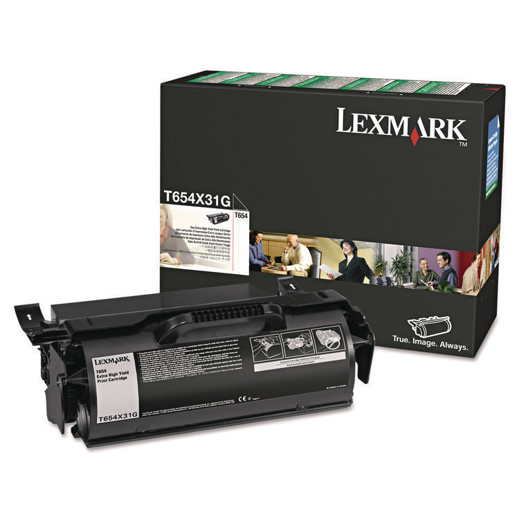 T654x31g Return Program Extra High-Yield Toner, 36,000 Page-Yield, Black
