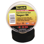 Scotch 88 Super Vinyl Electrical Tape, 0.75" X 66 Ft, Black