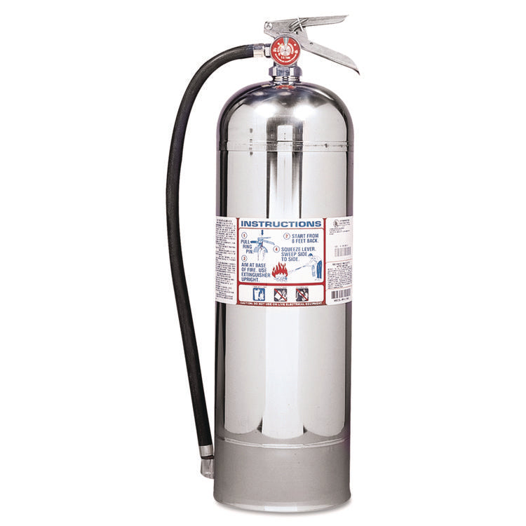 ProPlus 2.5 W H2O Fire Extinguisher, 2-A, 2.5 gal, 20.86 lb