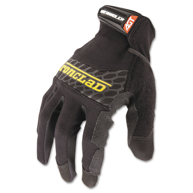 Box Handler Gloves, EN388: 3131, 9" Long, X-Large, Black, Pair