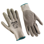 FlexTuff Latex Dipped Gloves, EN388: 2142, X-Large, Gray, 12 Pairs