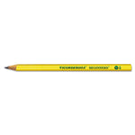 Ticonderoga Beginners Woodcase Pencil with Microban, HB (#2), Black Lead, Yellow Barrel, Dozen